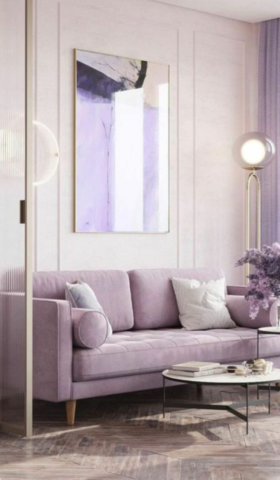 18 Lilac Living Room Ideas • Creatively Living Blog