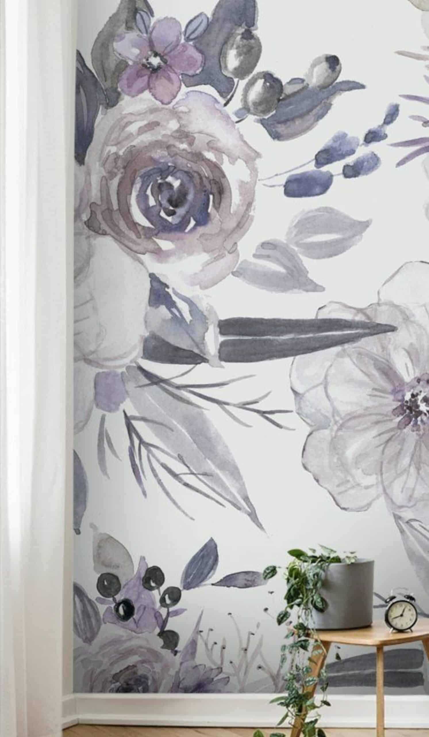 beautify your room with floral motifs