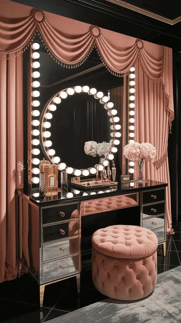 vintage-hollywood-inspired-dressing-room