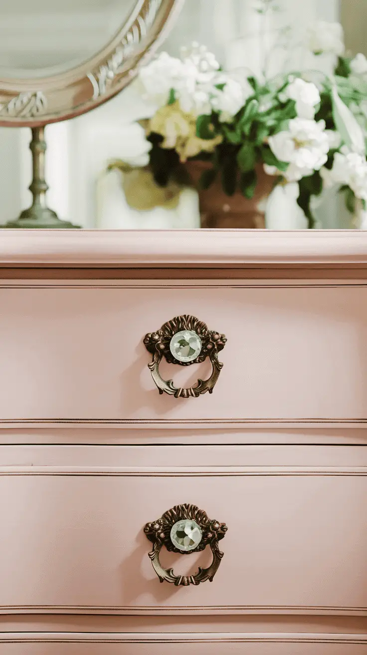 Gilded Drawer Pulls Upgrade